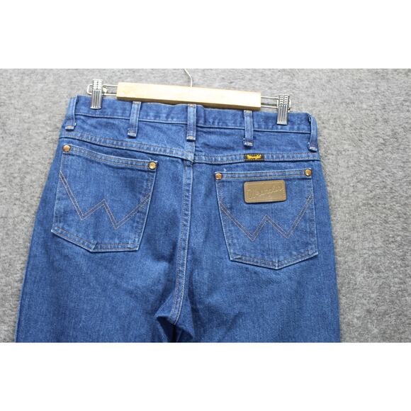 Wrangler 936PWD Blue Denim Jeans 31x32 Cowboy - Picture 3 of 5